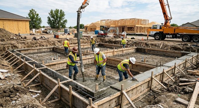 Basement Concrete Installation in Fredericksburg, VA