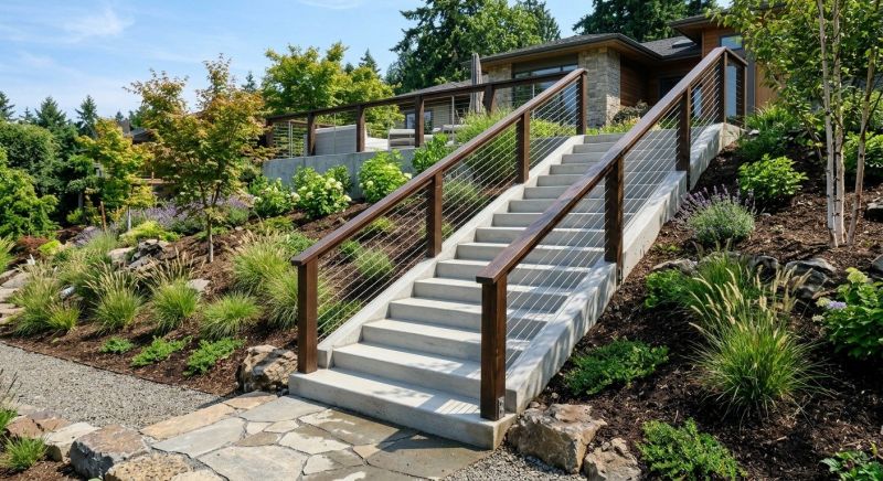 Concrete Stairs Installation in Denver, CO